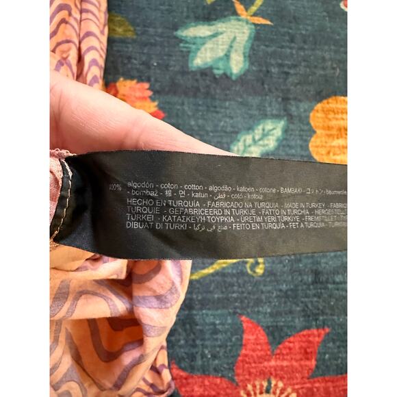 Zara The Giny Printed Dress Size Medium - Picture 8 of 8